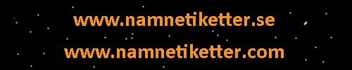 www.namnetiketter.se www.namnetiketter.se